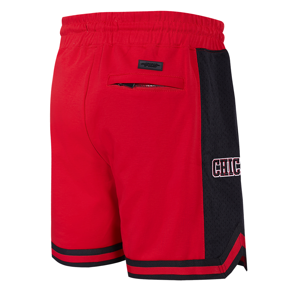 Chicago Bulls Athletic Script Tail Shorts