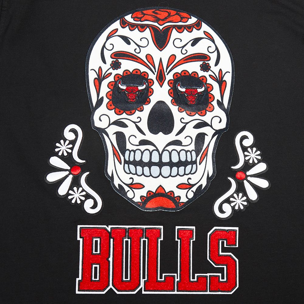 Chicago Bulls Men's Taping Tee Sugar Skull