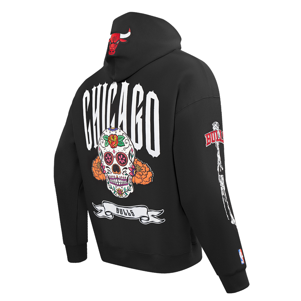Chicago Bulls Men's Pull Over Hoodie Rib Cage