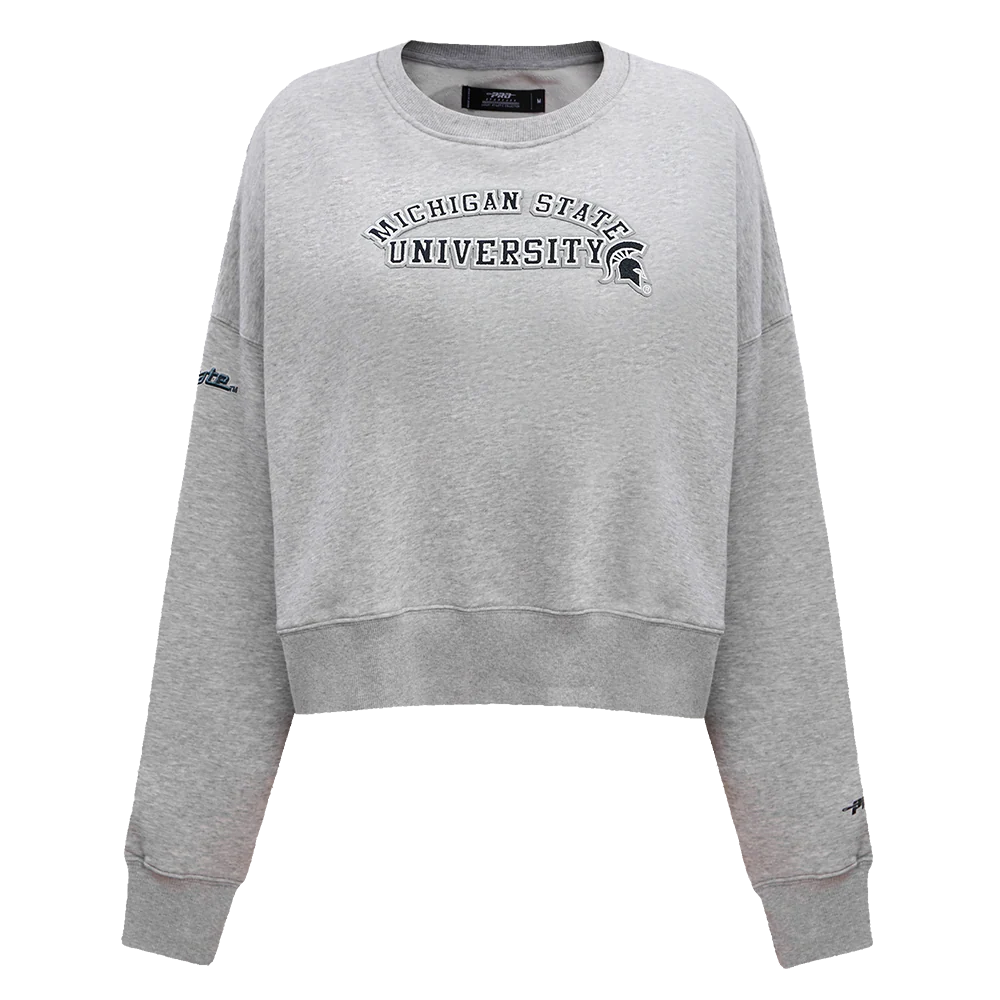 MICHIGAN STATE UNIVERSITY CLASSIC WOMEN'S CREWNECK