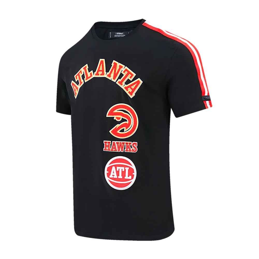 NBA ATLANTA HAWKS RETRO CLASSIC MEN'S STRIPED TEE