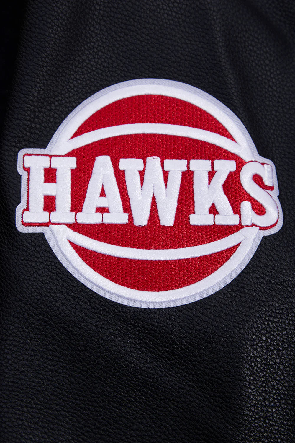 NBA ATLANTA HAWKS RETRO CLASSIC MEN'S RIB WOOL VARSITY JACKET