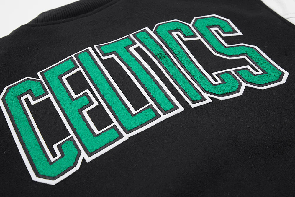NBA BOSTON CELTICS CLASSIC WOOL MEN'S VARSITY JACKET