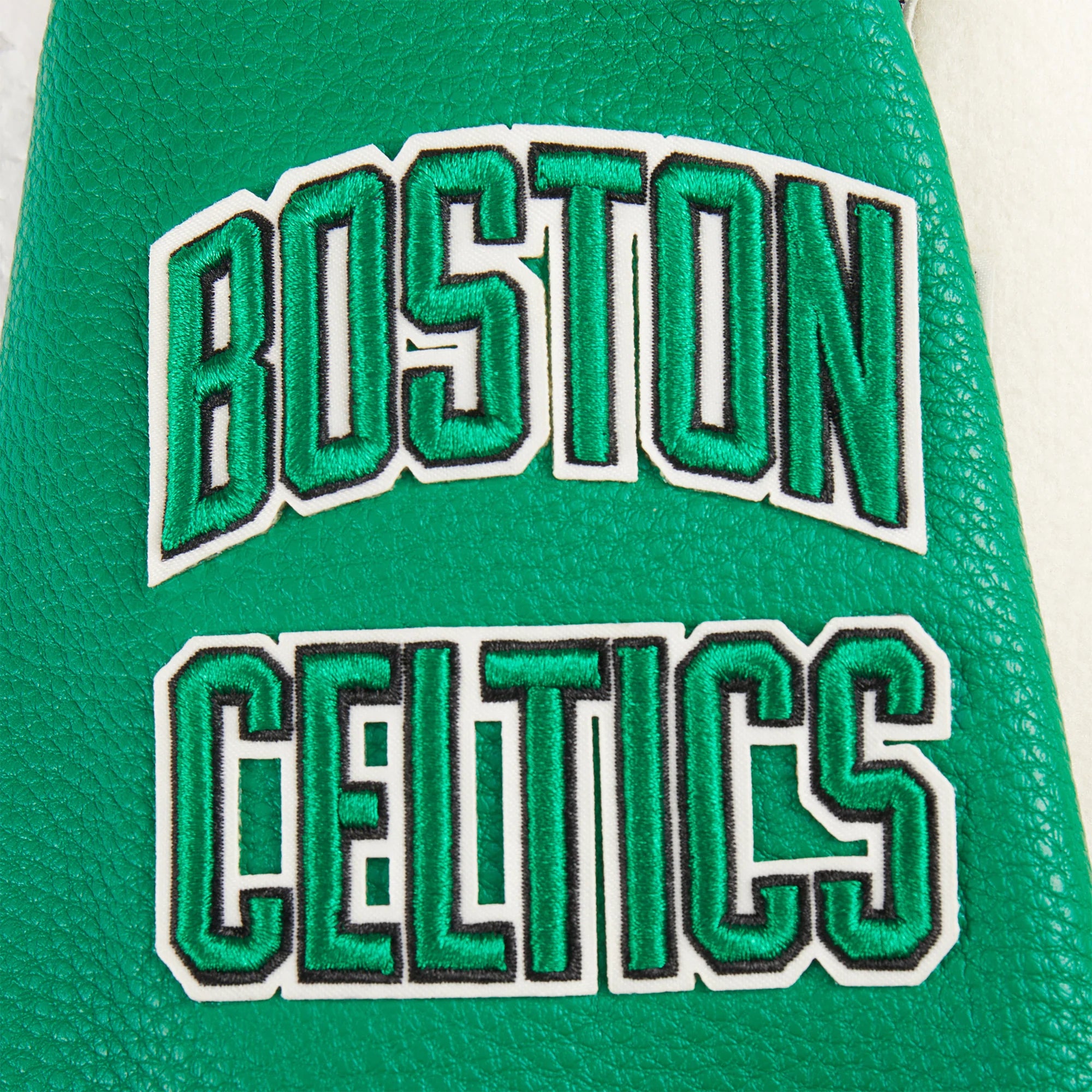 NBA BOSTON CELTICS RETRO CLASSIC TODDLER BOYS RIB WOOL VARSITY JACKET