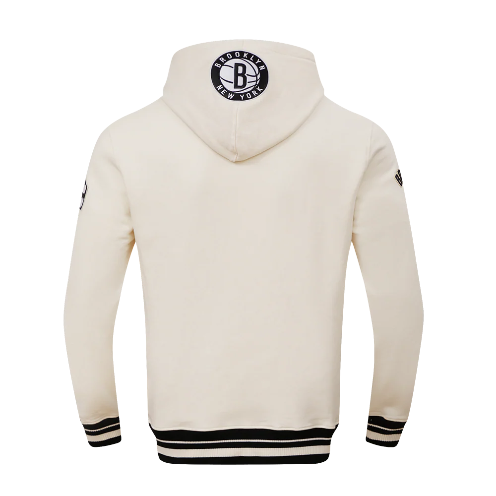 NBA BROOKLYN NETS RETRO CLASSIC MEN'S PULLOVER HOODIE