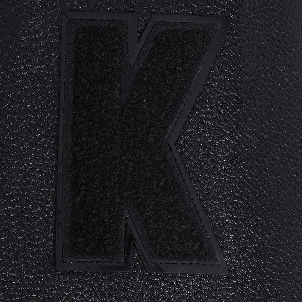 NBA BROOKLYN NETS TRIPLE BLACK BIG BOYS WOOL VARSITY JACKET