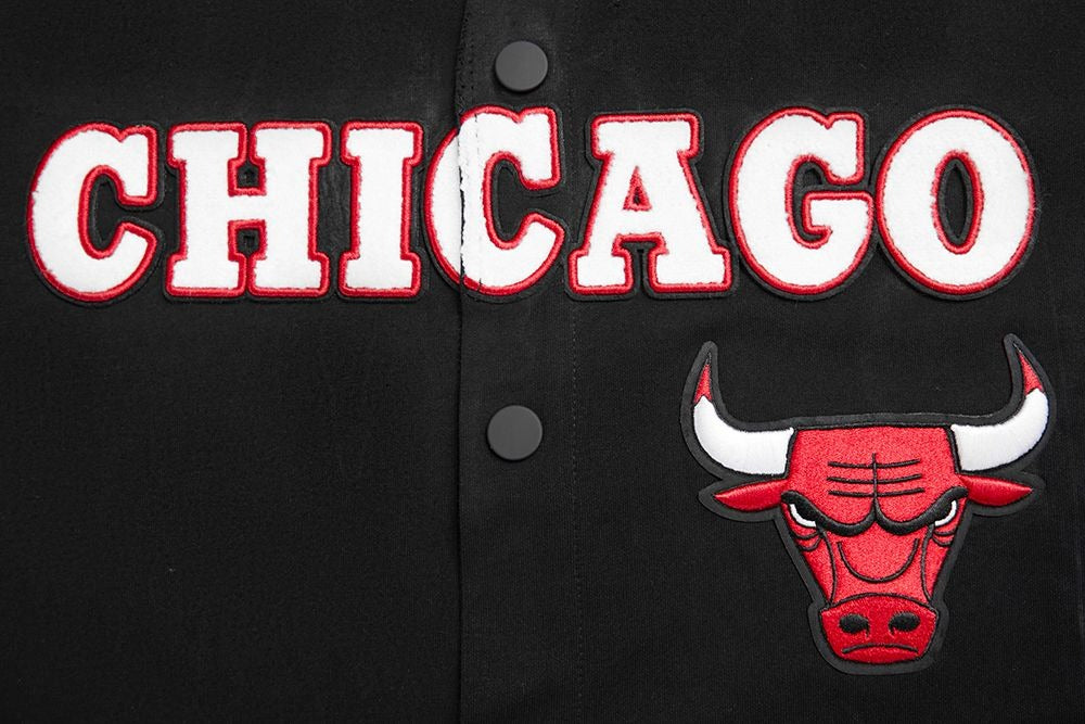 CHICAGO BULLS MEN'S BUTTON DOWN CLASSIC CHENILLE