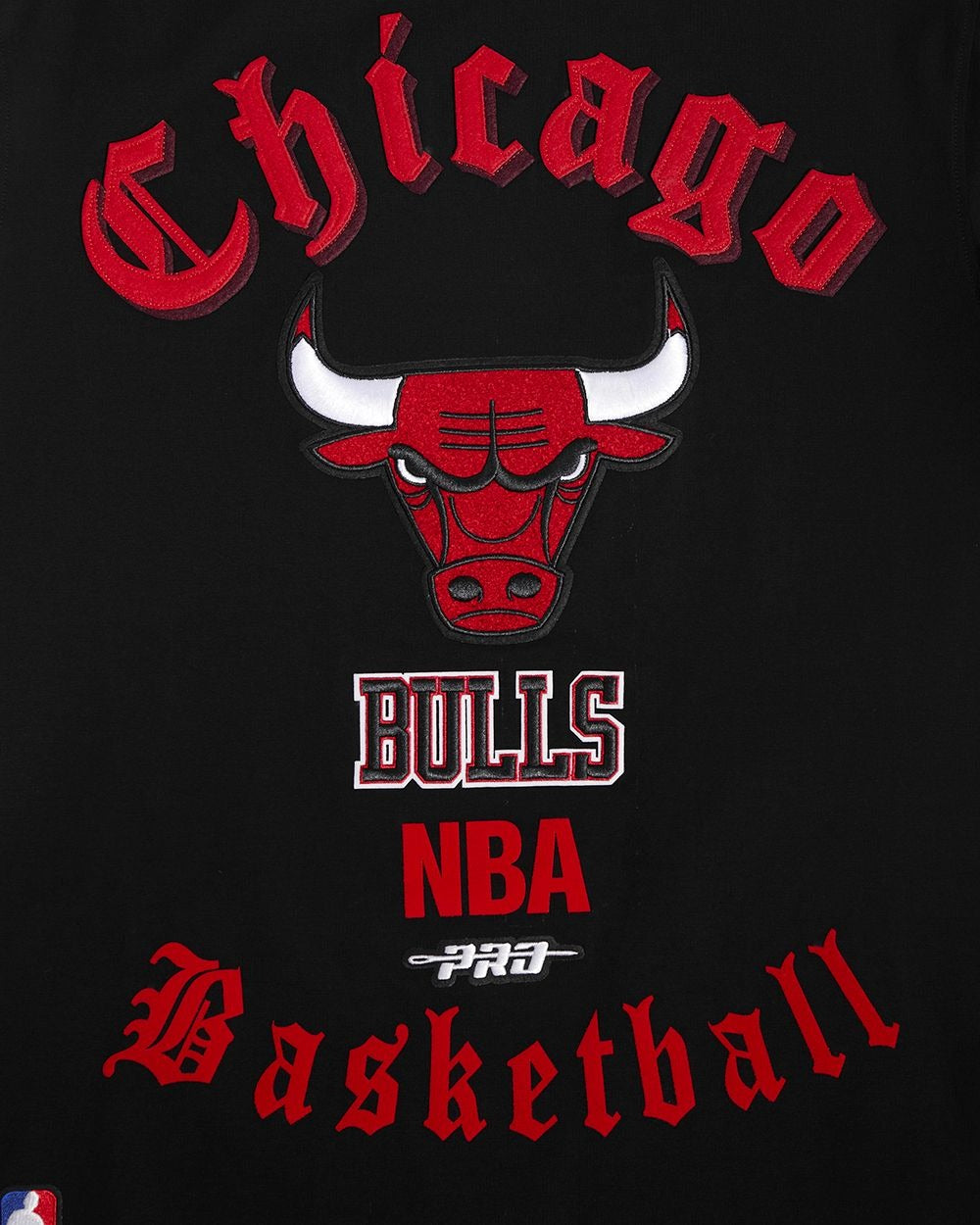 CHICAGO BULLS MEN'S S/S TEE OLD ENGLISH