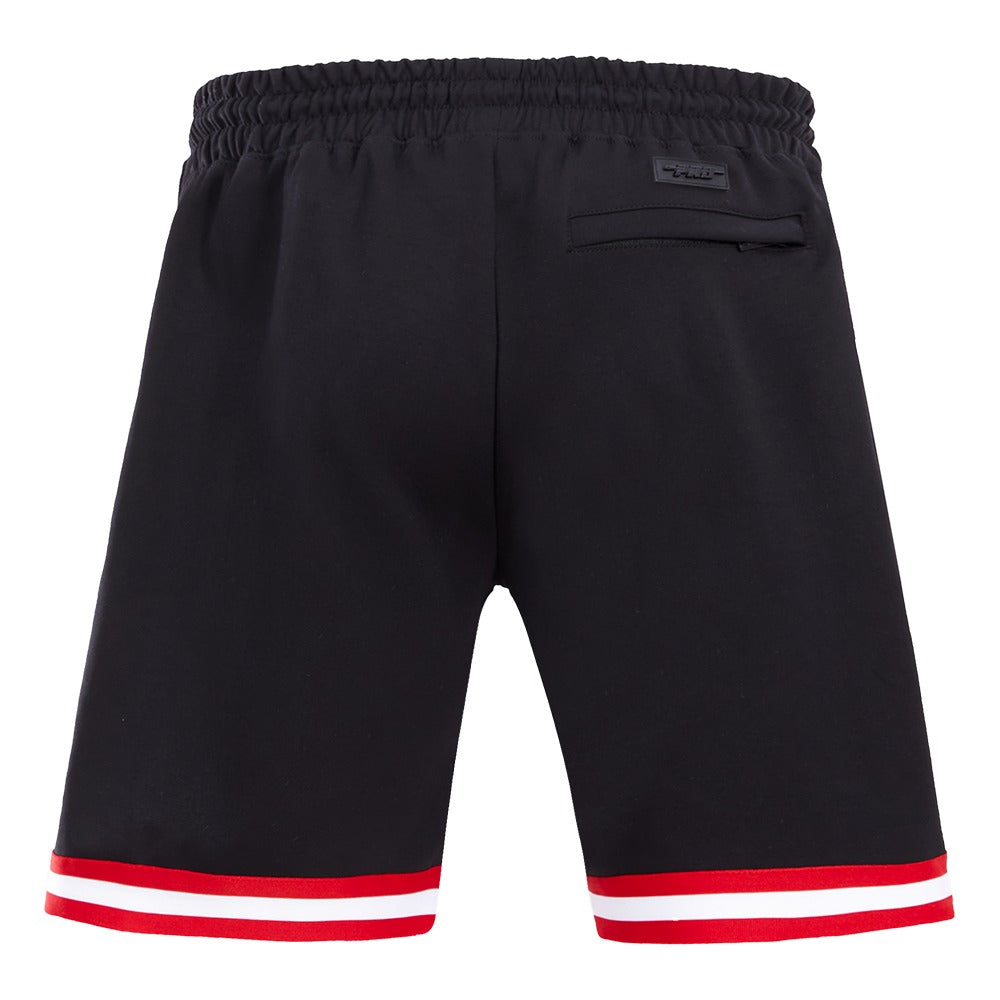 CHICAGO BULLS MEN'S ATHLETIC SHORT CLASSIC CHENILLE