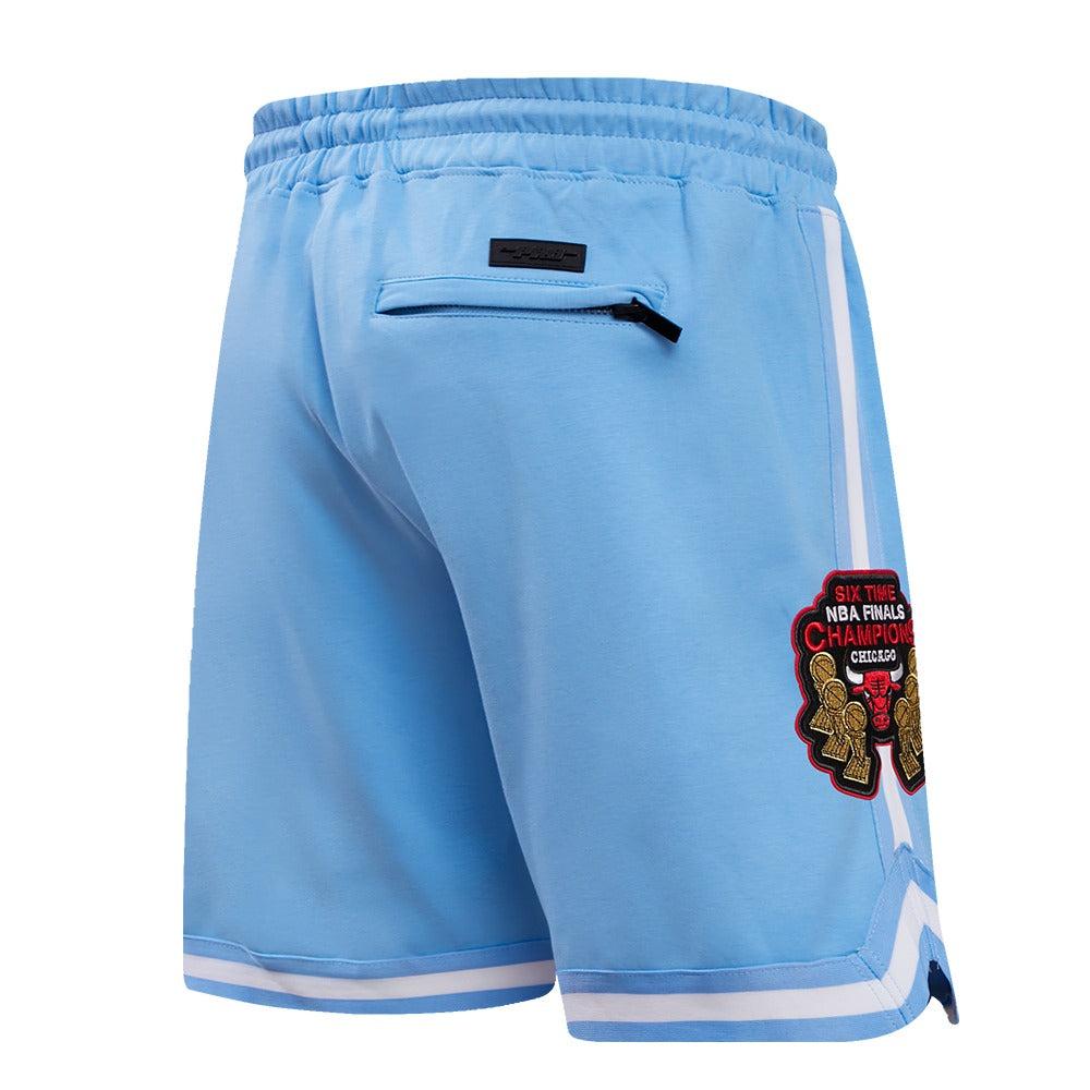 CHICAGO BULLS MEN'S ATHLETIC SHORT CLASSIC CHENILLE