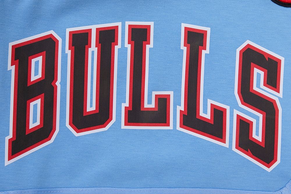 CHICAGO BULLS MEN'S ATHLETIC SHORT CLASSIC CHENILLE