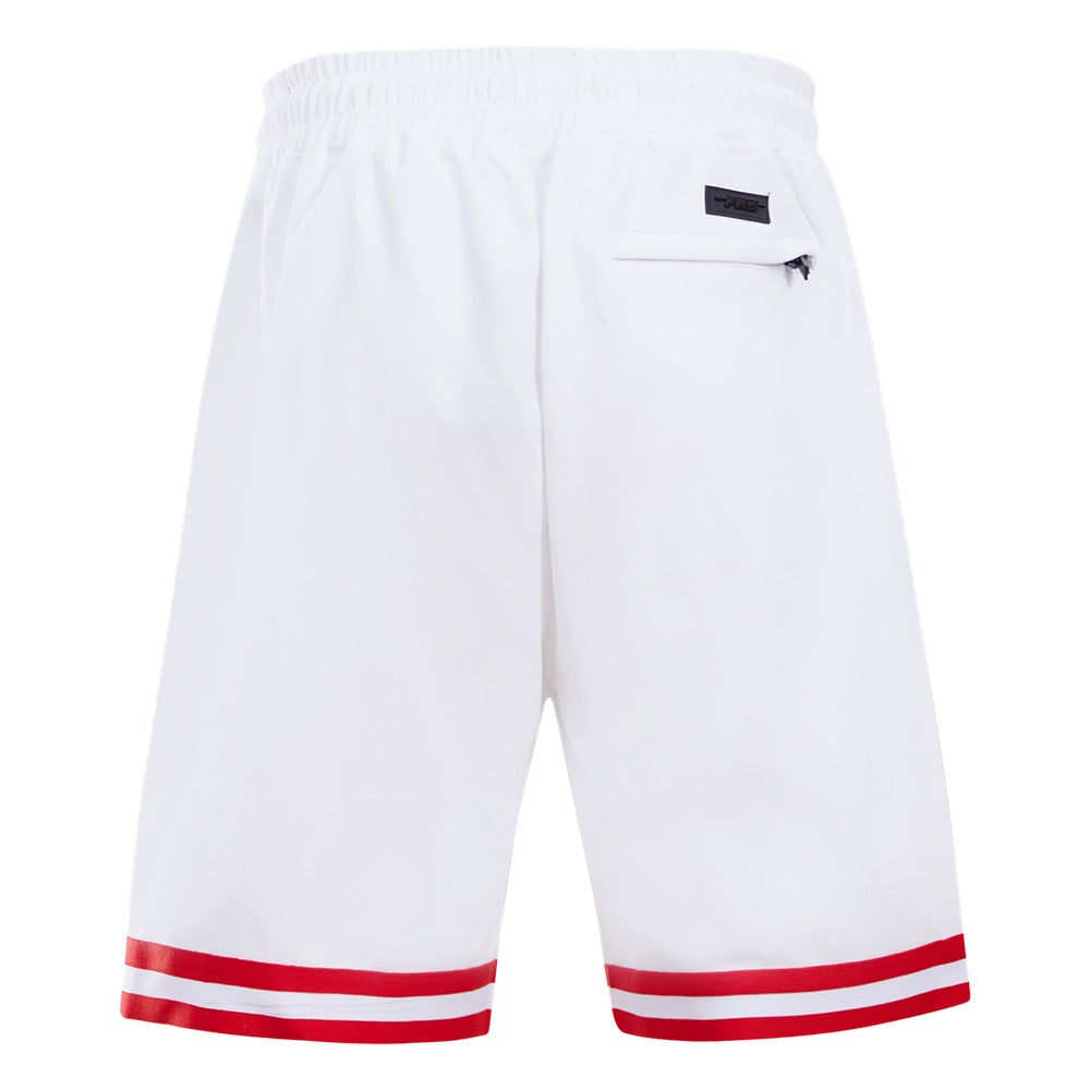 CHICAGO BULLS MEN'S ATHLETIC SHORT CLASSIC CHENILLE