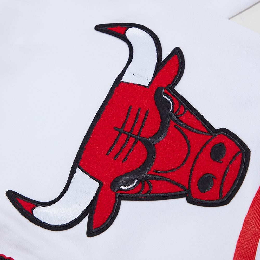 CHICAGO BULLS MEN'S ATHLETIC SHORT CLASSIC CHENILLE