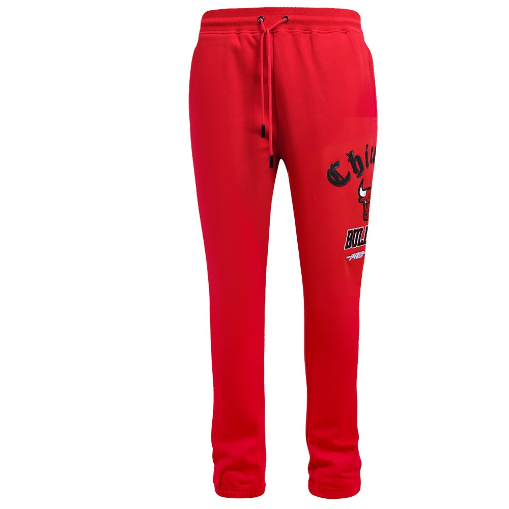CHICAGO BULLS MEN'S SWEATPANT OLD ENGLISH