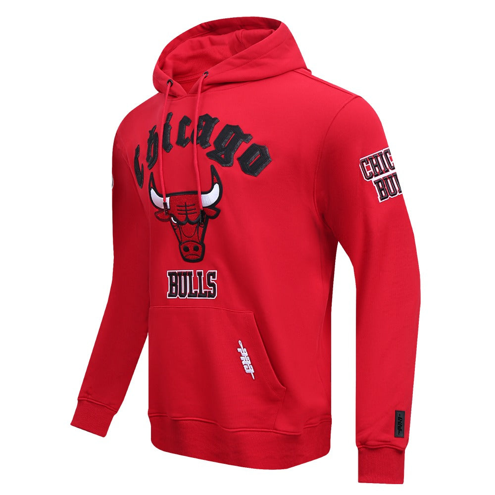 CHICAGO BULLS OLD ENGLISH PO HOODIE