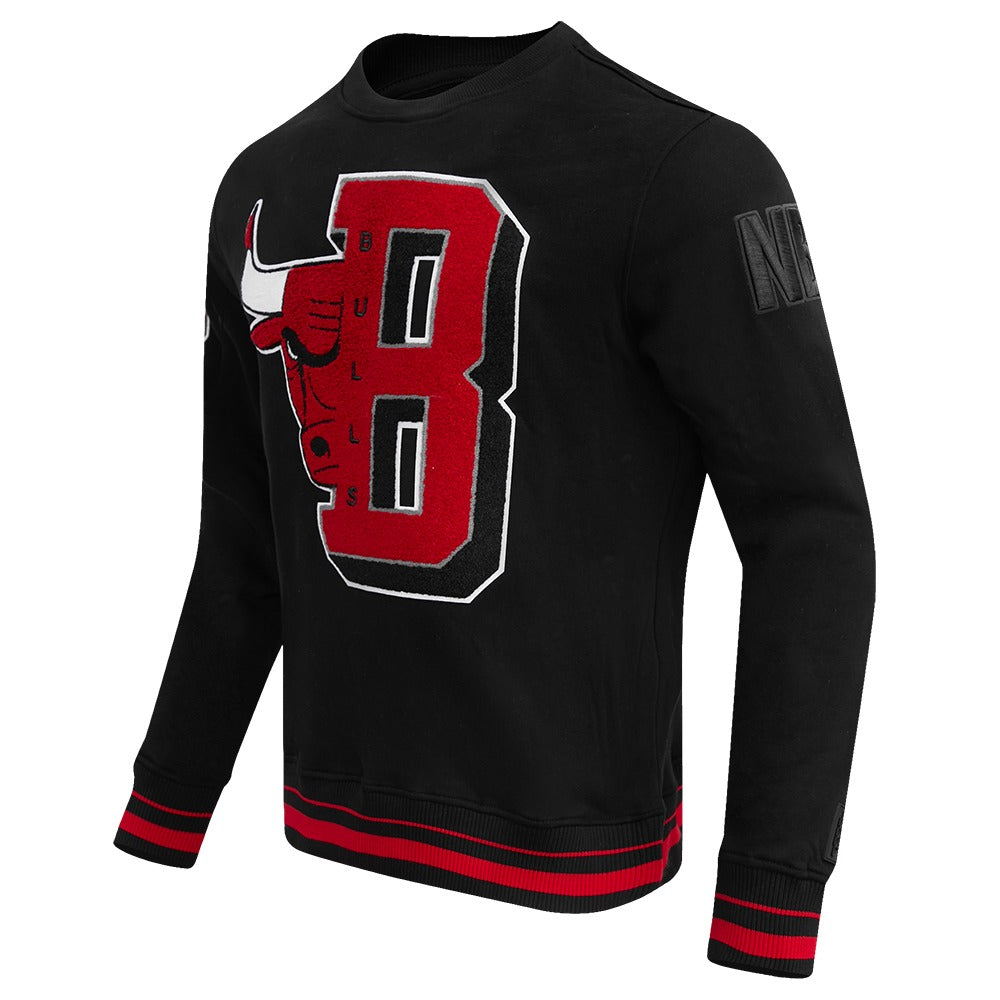 CHICAGO BULLS MEN'S CREWNECK SWEATSHIRT MASH UP