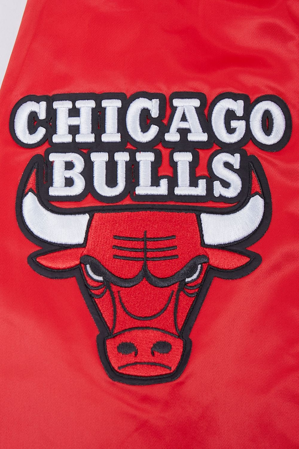 CHICAGO BULLS SCRIPT TAIL SATIN JACKET