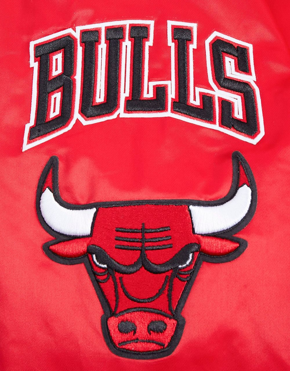 Chicago Bulls Men's Satin Jacket Old English