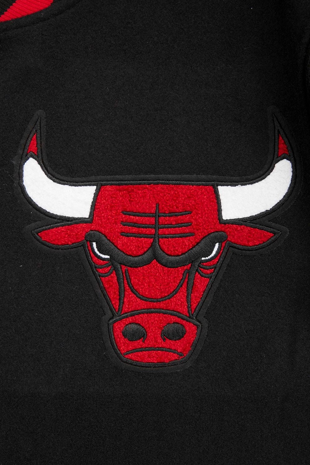 CHICAGO BULLS MASH UP WOOL VARSITY JACKET