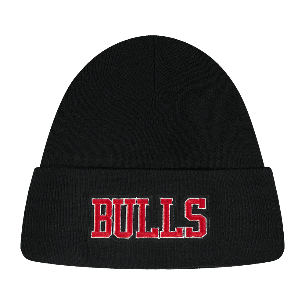 NBA CHICAGO BULLS BEST OF UNLINED PRO BEANIE CUFFED