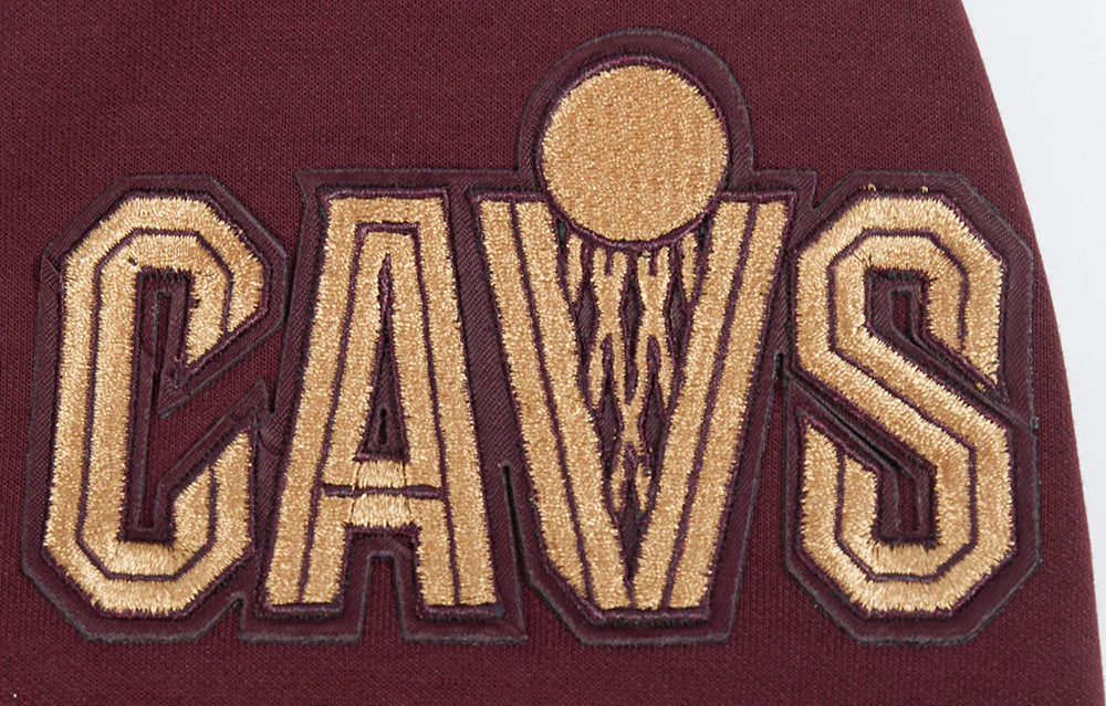 NBA CLEVELAND CAVALIERS CLASSIC MEN'S PRO SS DOUBLE KNIT JACKET