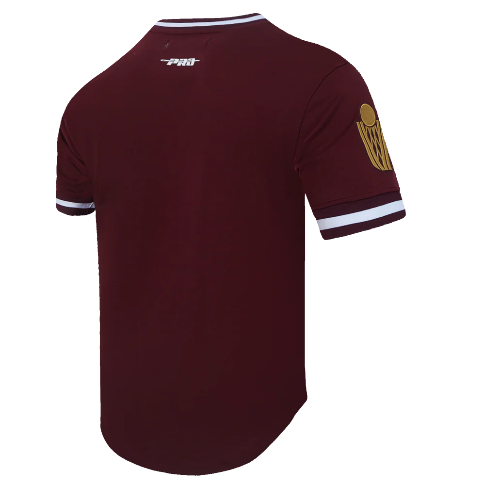 NBA CLEVELAND CAVALIERS CLASSIC CHENILLE MEN'S DOUBLE KNIT TEE