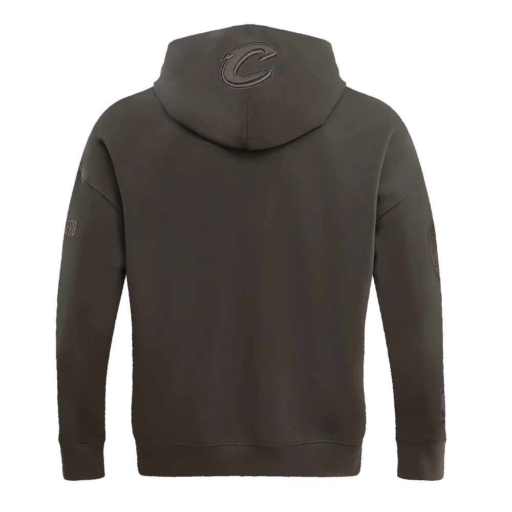 NBA CLEVELAND CAVALIERS NEUTRAL DROP SHOULDER MEN'S PULLOVER HOODIE