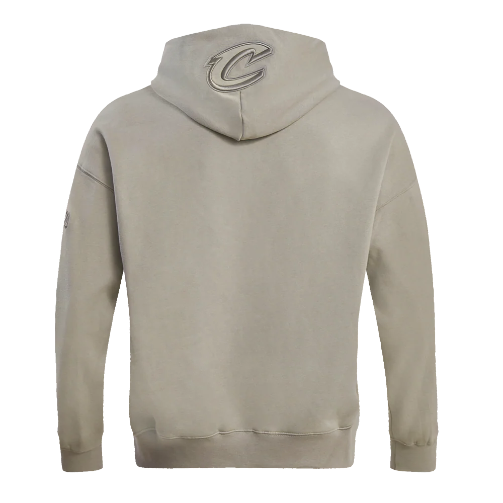 NBA CLEVELAND CAVALIERS NEUTRAL DROP SHOULDER MEN'S PULLOVER HOODIE