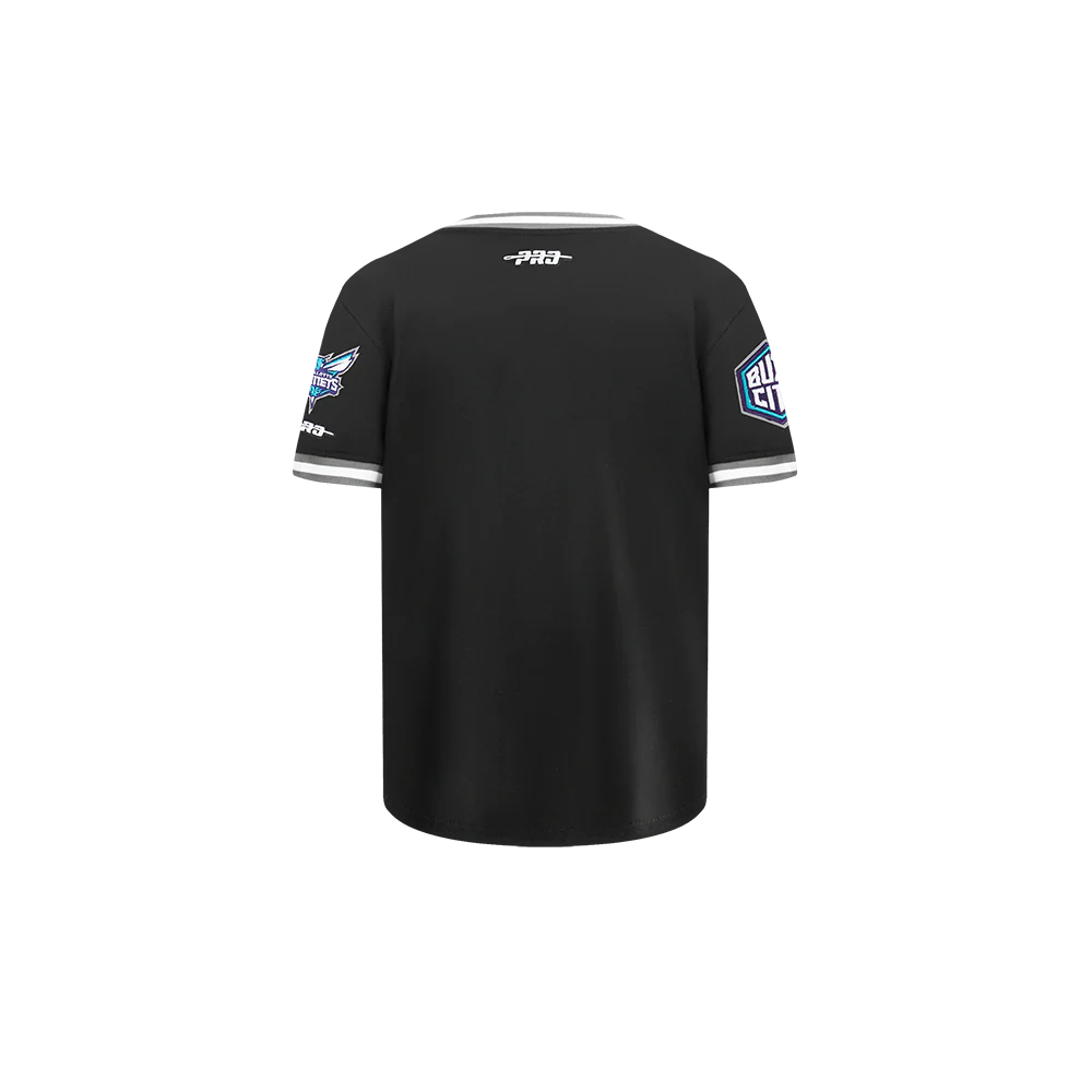 NBA CHARLOTTE HORNETS CLASSIC TODDLER BOYS SHORT SLEEVE STRIPED RIB TEE