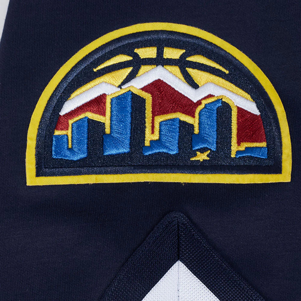 NBA DENVER NUGGETS NIKOLA JOKIC #15 CLASSIC MEN'S PRO SS DOUBLE KNIT JACKET