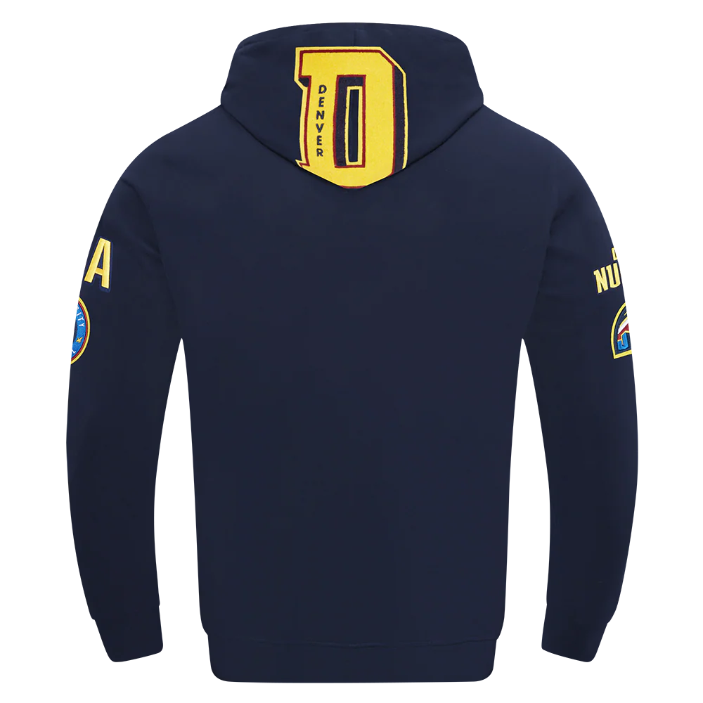 NBA DENVER NUGGETS MASHUP MEN'S RIB PULLOVER HOODIE