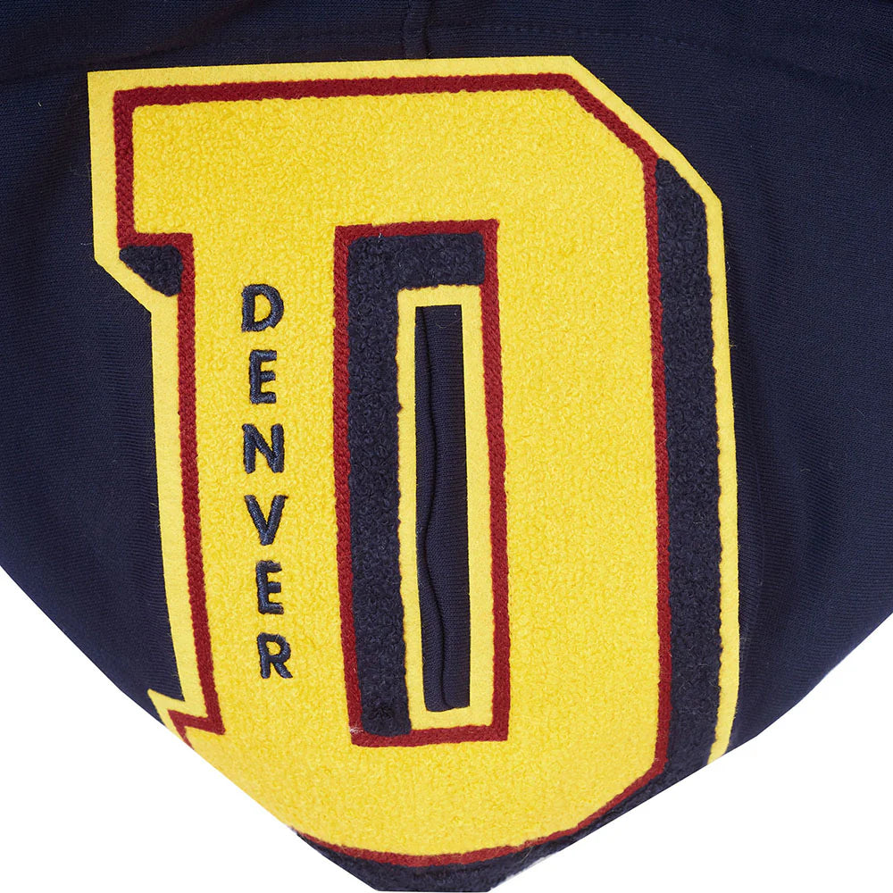 NBA DENVER NUGGETS MASHUP MEN'S RIB PULLOVER HOODIE