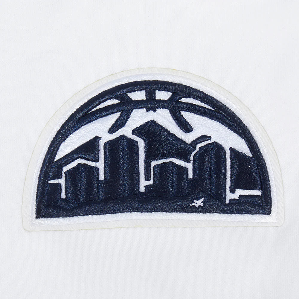 NBA DENVER NUGGETS CITY EDITION 24-25 MEN'S RIB FLEECE PULLOVER HOODIE