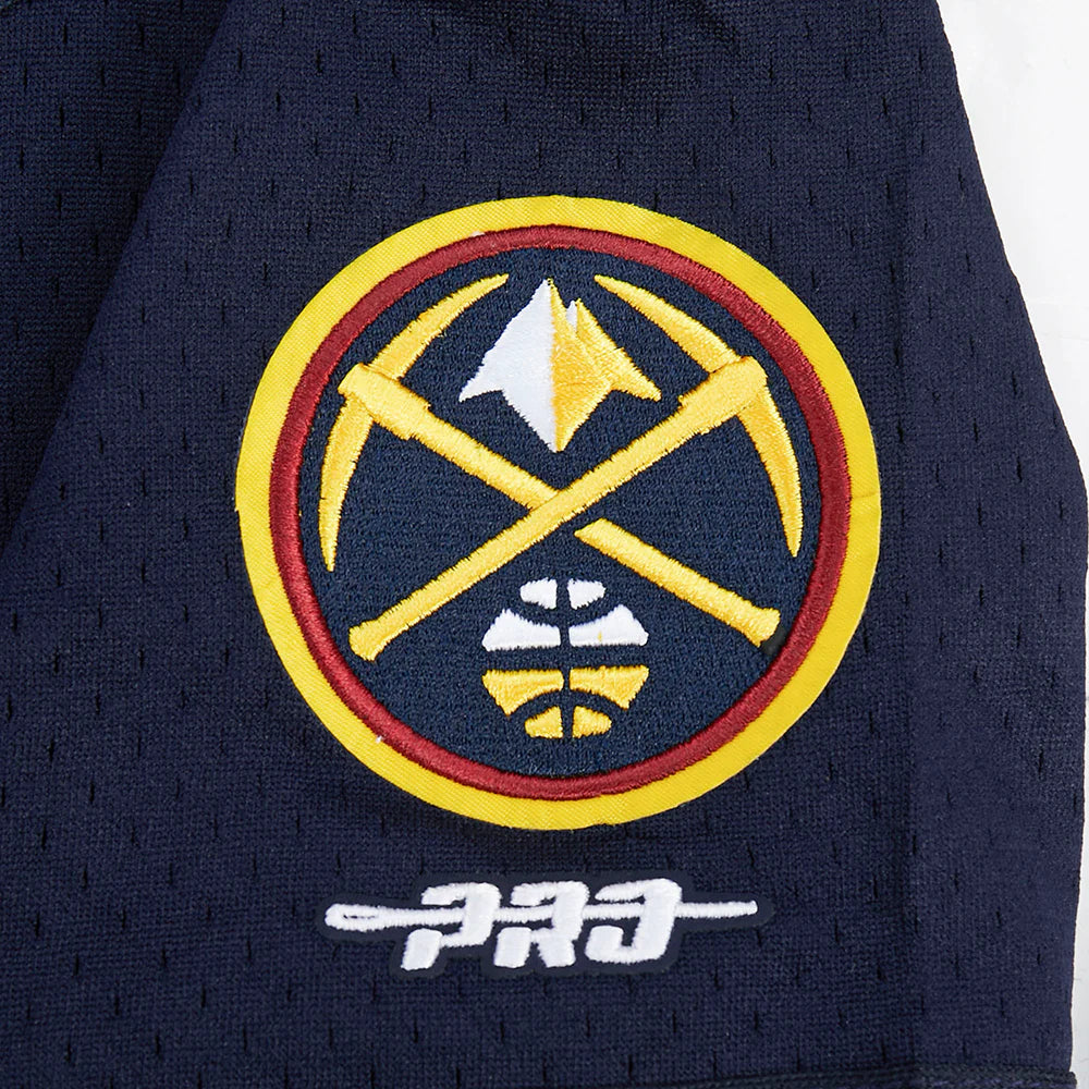 NBA DENVER NUGGETS NIKOLA JOKIC #15 CLASSIC PNN BIG BOY'S MESH BUTTON DOWN SHIRT