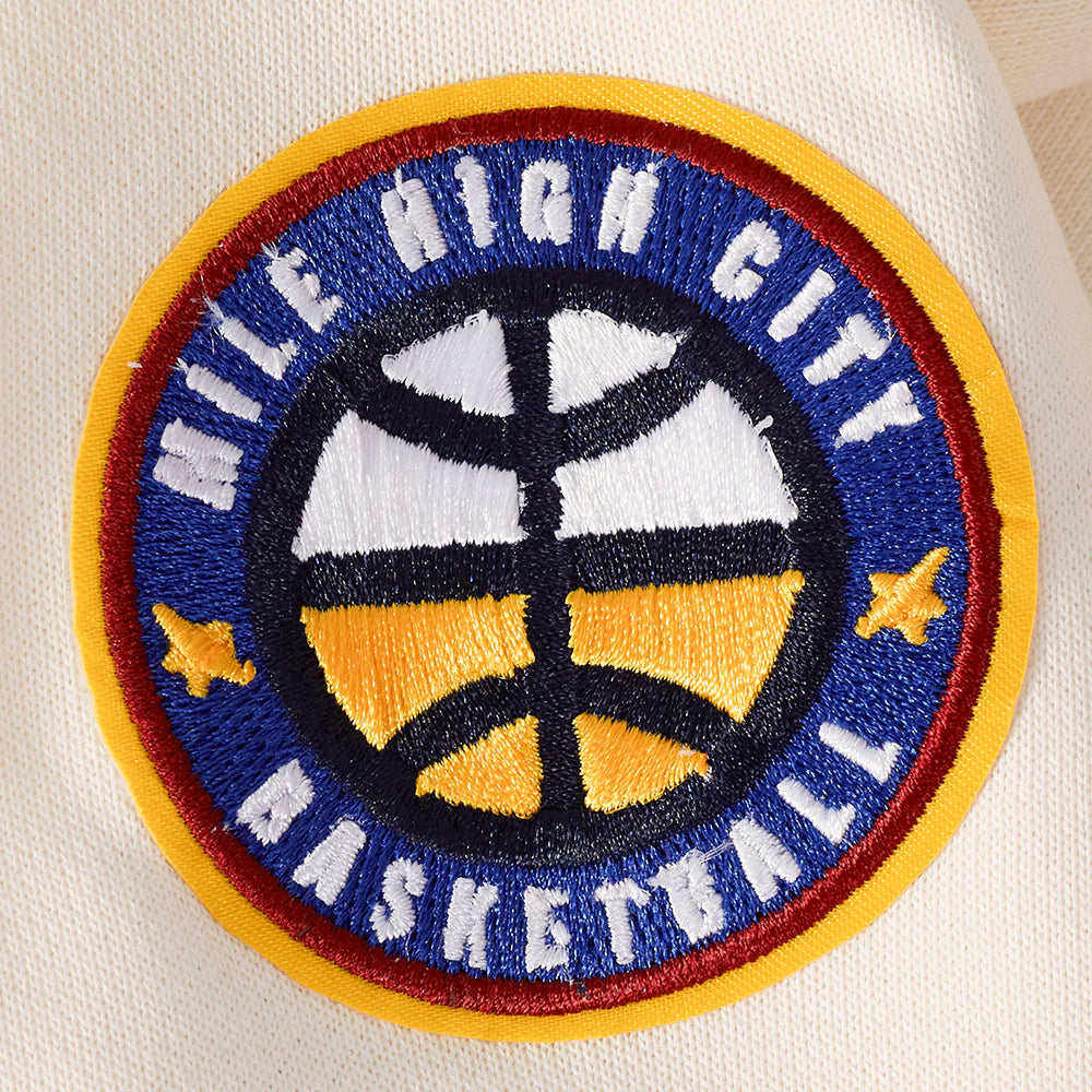 NBA DENVER NUGGETS RETRO CLASSIC WOMEN'S RIB CREWNECK