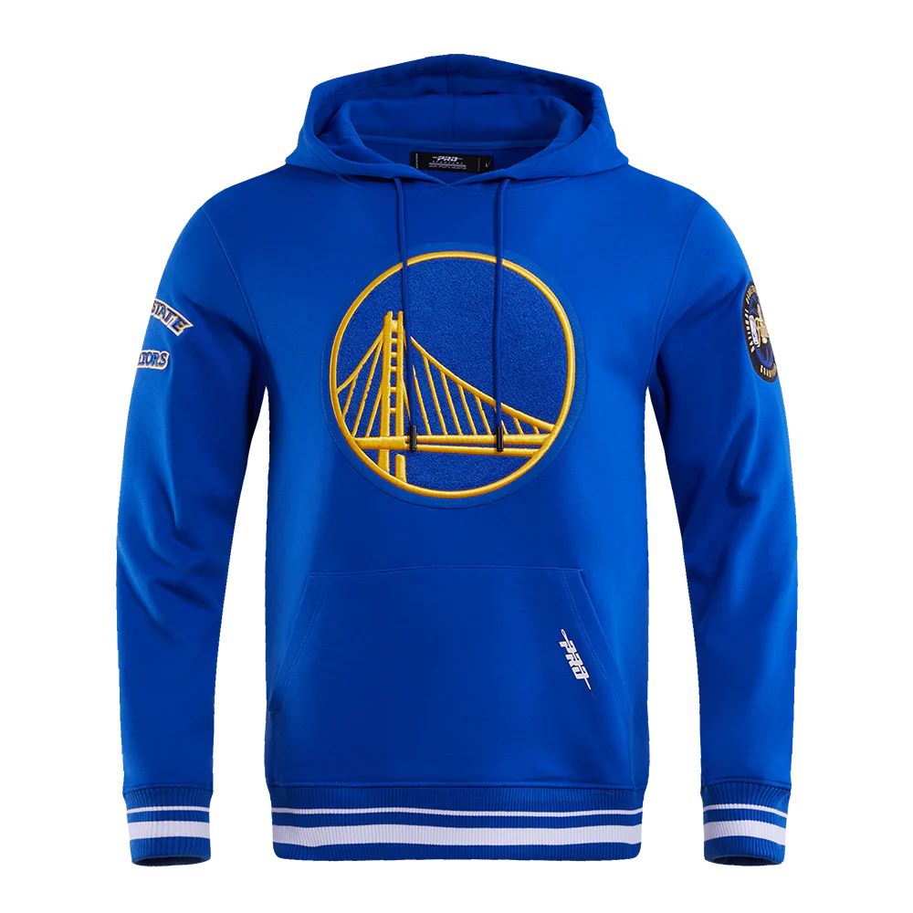 NBA GOLDEN STATE WARRIORS RETRO CLASSIC MEN'S PULLOVER HOODIE
