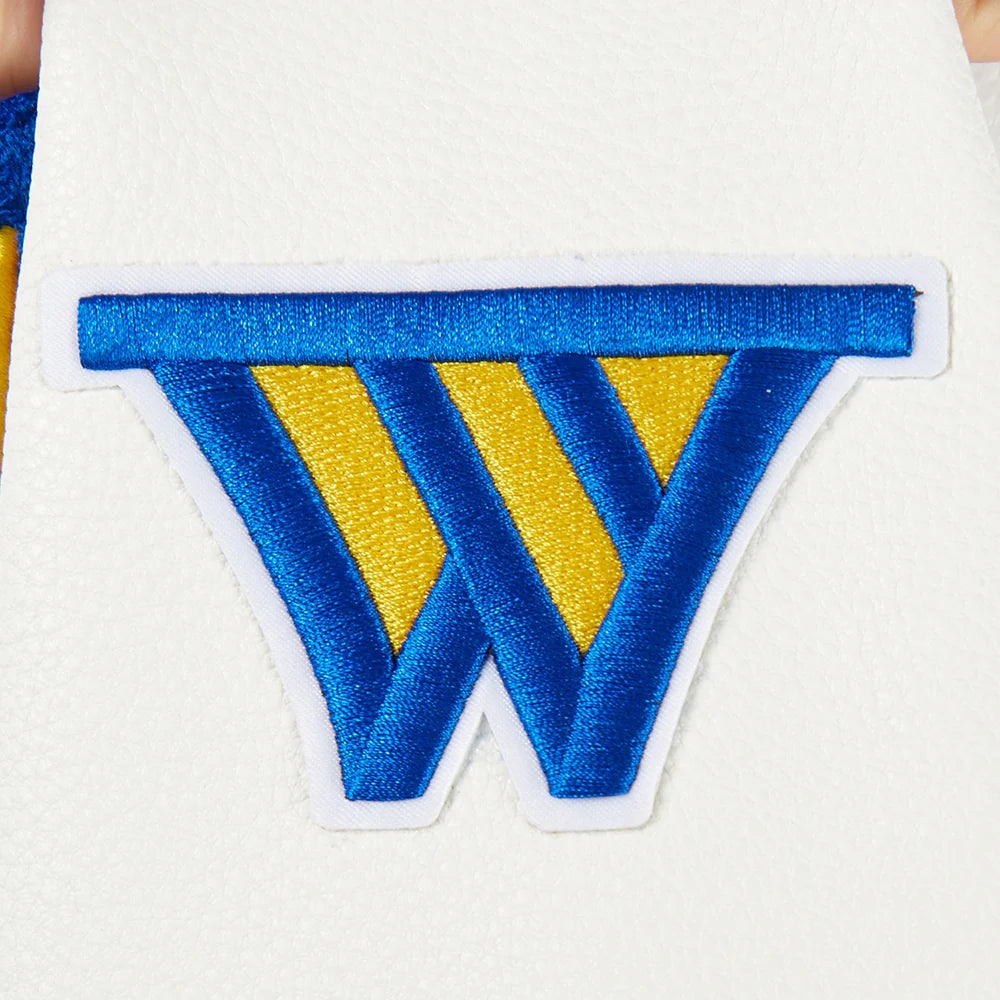 NBA GOLDEN STATE WARRIORS RETRO CLASSIC BIG BOYS RIB WOOL VARSITY JACKET