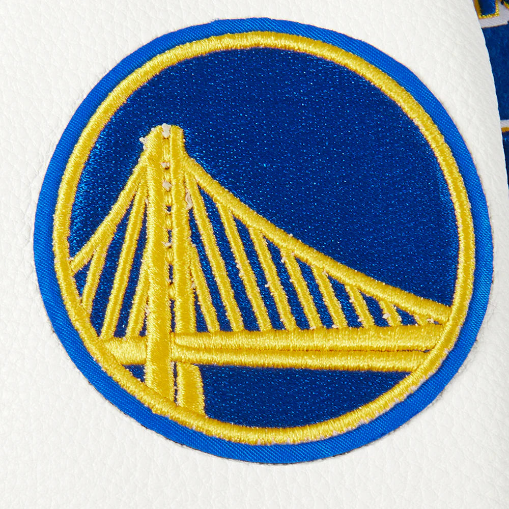 NBA GOLDEN STATE WARRIORS RETRO CLASSIC BIG BOYS RIB WOOL VARSITY JACKET