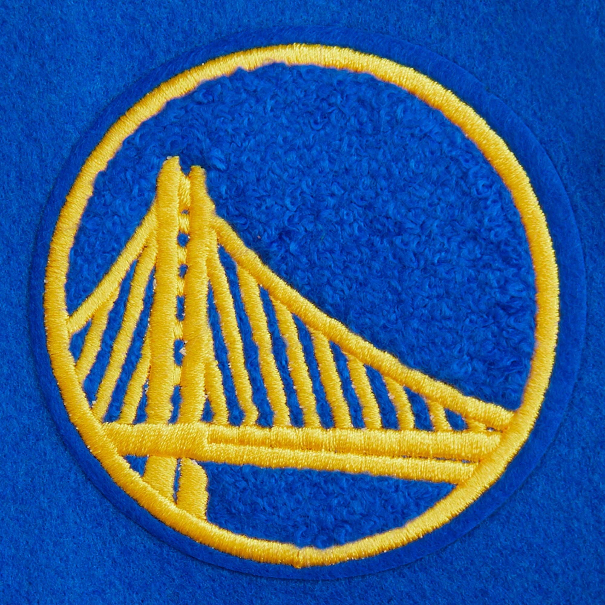 NBA GOLDEN STATE WARRIORS CLASSIC TODDLER BOYS WOOL VARSITY JACKET