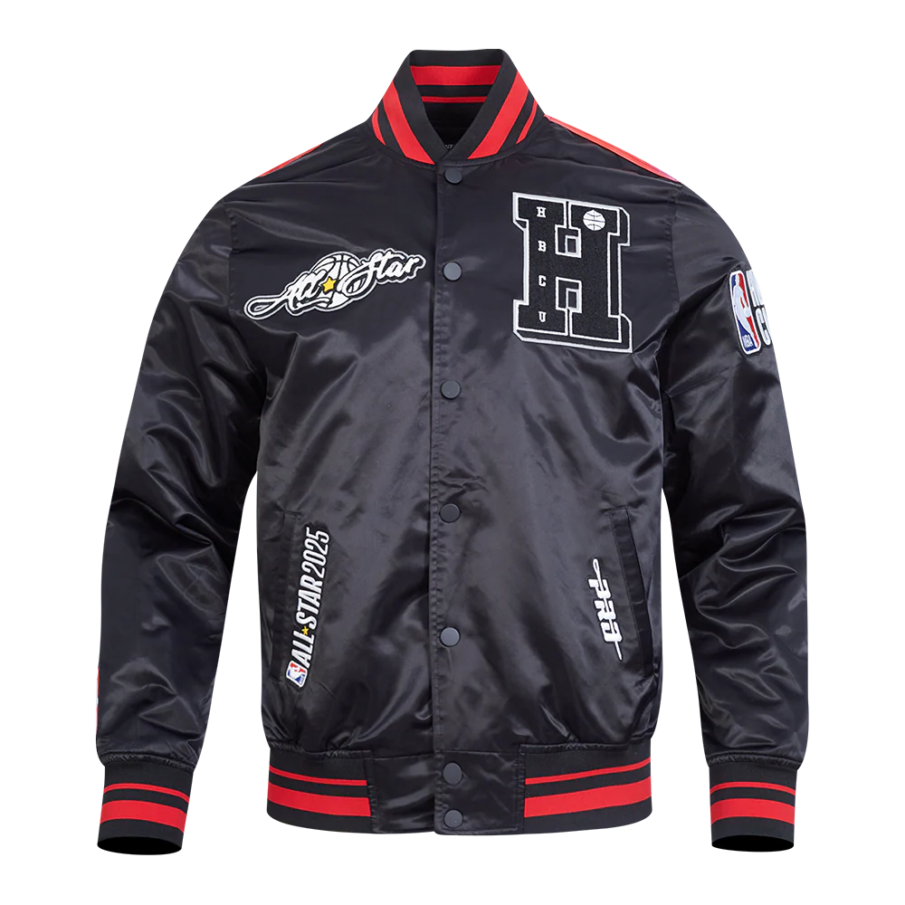 HBCU X NBA ALL STAR 2025 WOMEN'S SUBLIMATED SATIN JACKET