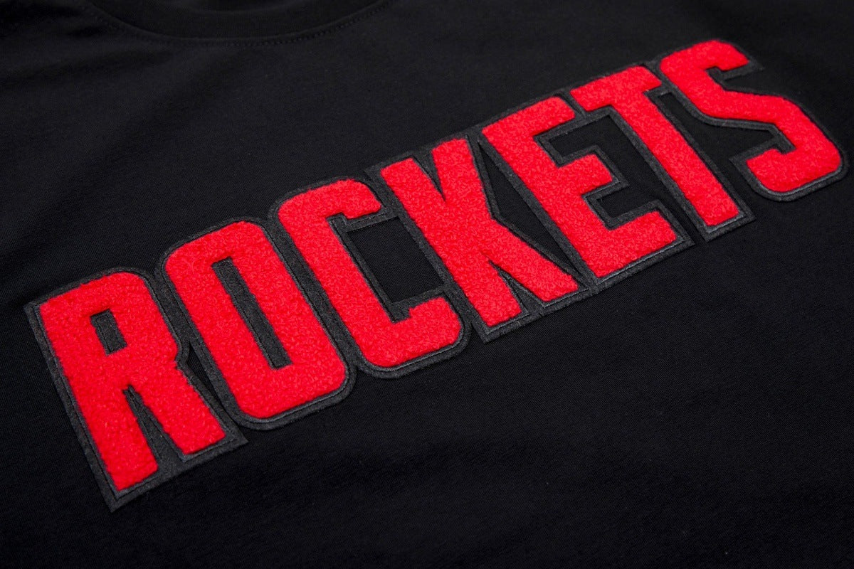 NBA HOUSTON ROCKETS CLASSIC CHENILLE MEN'S TEE
