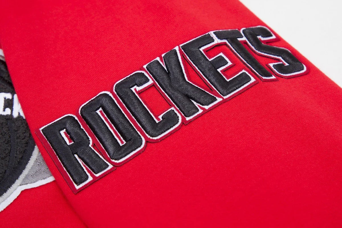 NBA HOUSTON ROCKETS CLASSIC CHENILLE MEN'S PO HOODIE