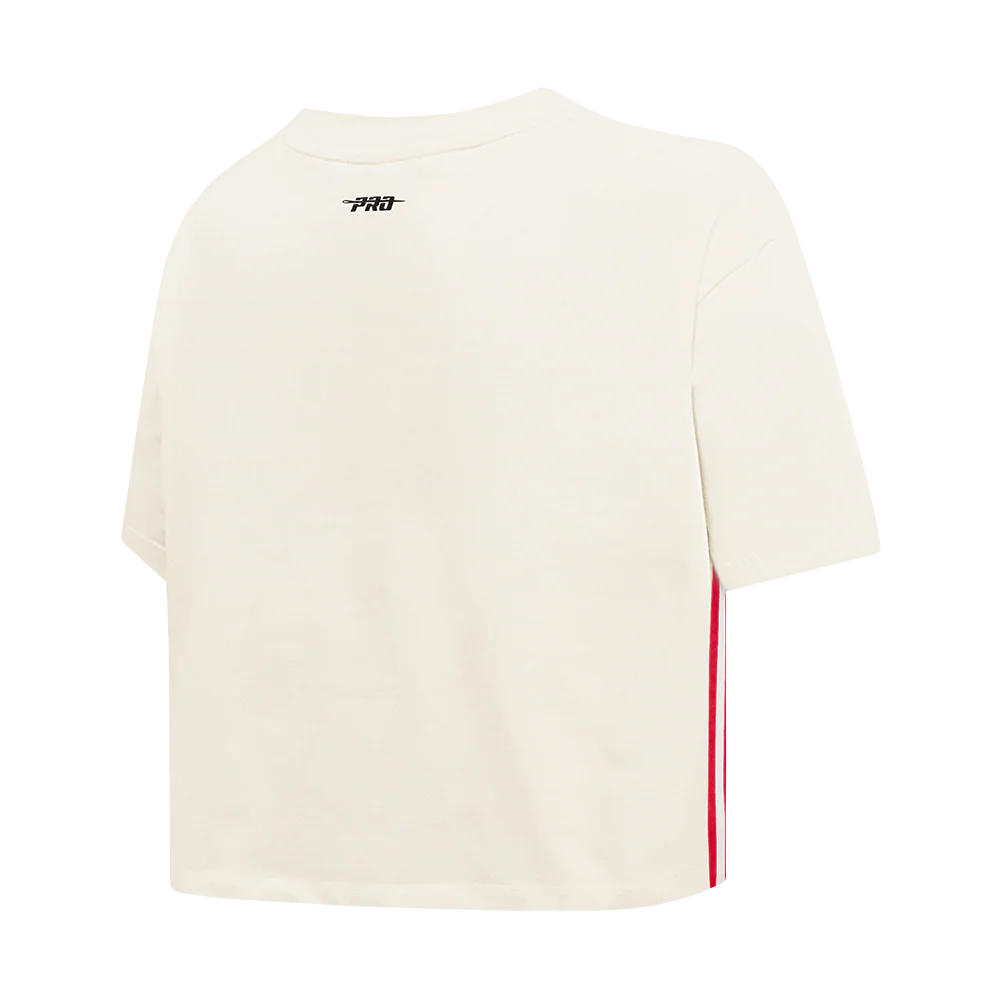 NBA HOUSTON ROCKETS RETRO CLASSIC WOMEN'S BOXY TEE