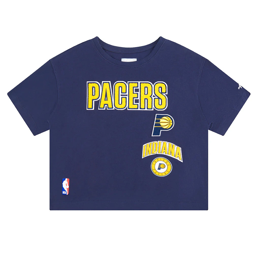 NBA INDIANA PACERS RETRO CLASSIC BIG GIRLS SHORT SLEEVE BOXY TEE