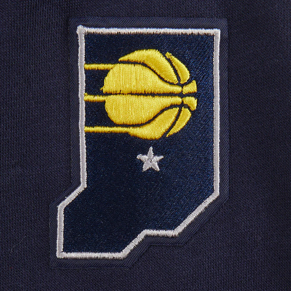 NBA INDIANA PACERS RETRO CLASSIC LITTLE BOYS RIB FLEECE PULLOVER HOODIE