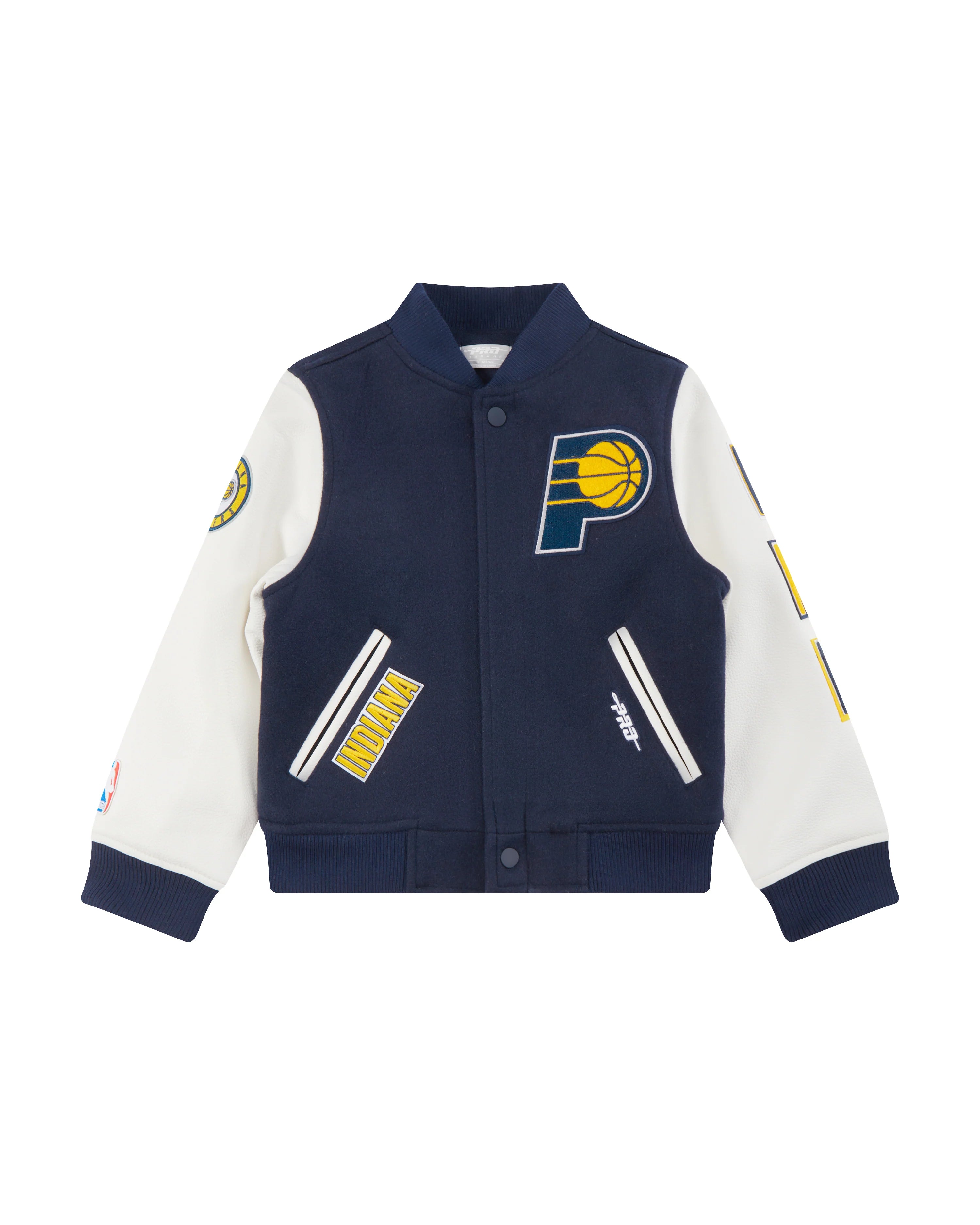 NBA INDIANA PACERS CLASSIC LITTLE BOYS WOOL VARSITY JACKET