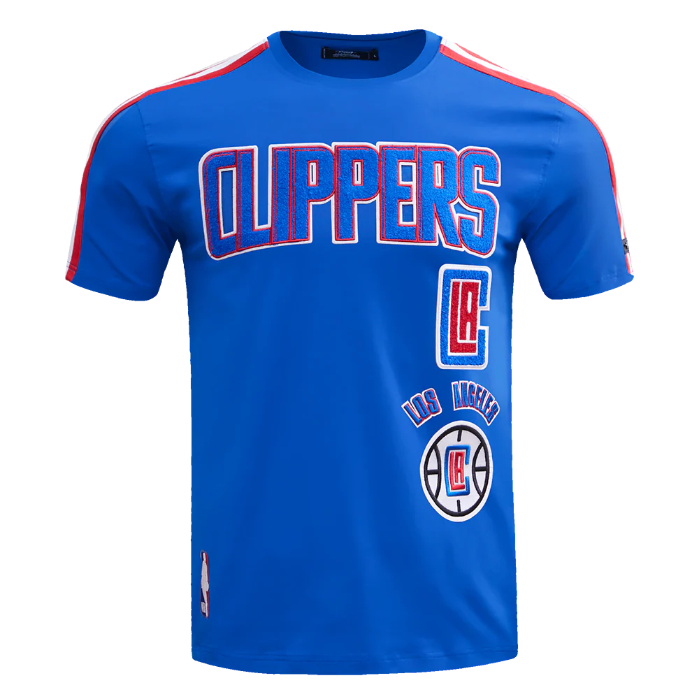 NBA LOS ANGELES CLIPPERS RETRO CLASSIC MEN'S STRIPED TEE