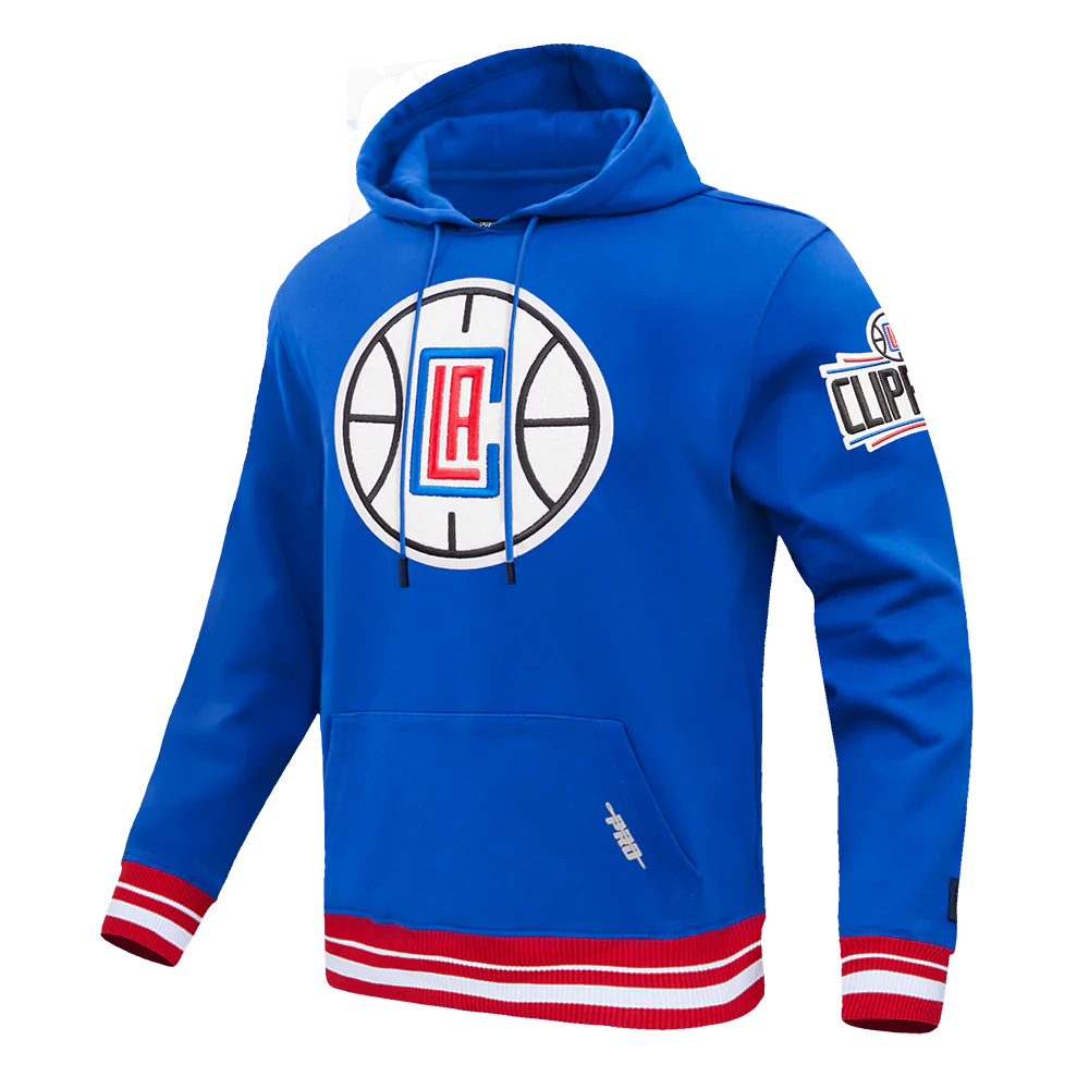 NBA LOS ANGELES CLIPPERS RETRO CLASSIC MEN'S PO HOODIE
