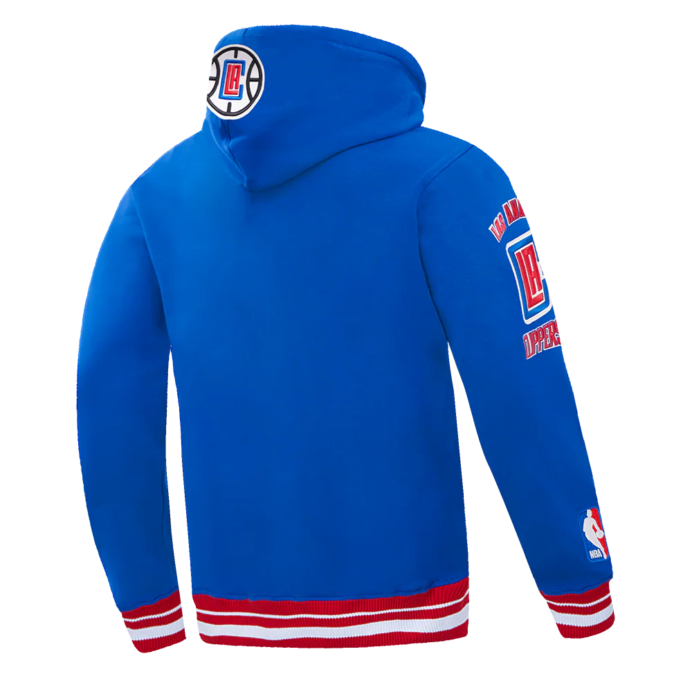NBA LOS ANGELES CLIPPERS RETRO CLASSIC MEN'S PO HOODIE
