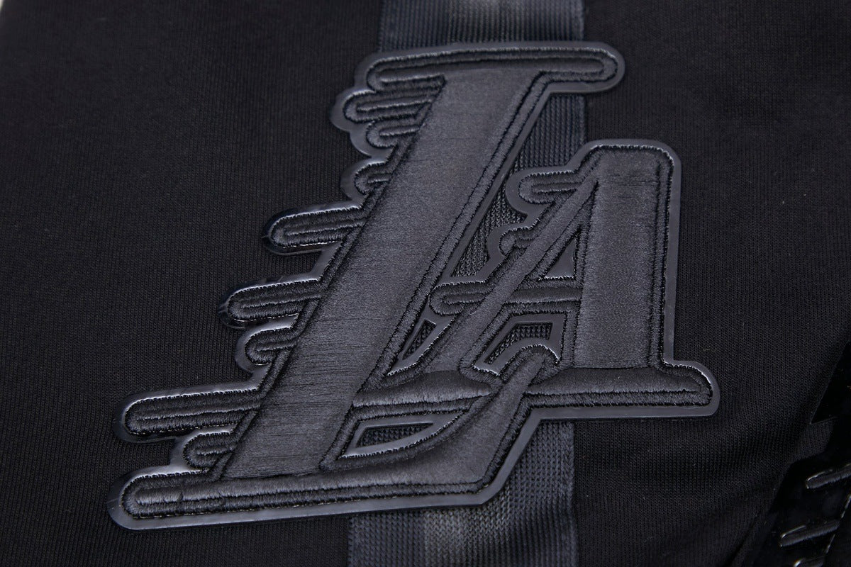 NBA LOS ANGELES LAKERS TRIPLE BLACK PRO TEAM MEN'S SHORT